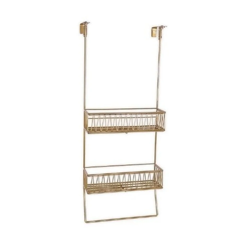 Elegant Gold Shower Caddy